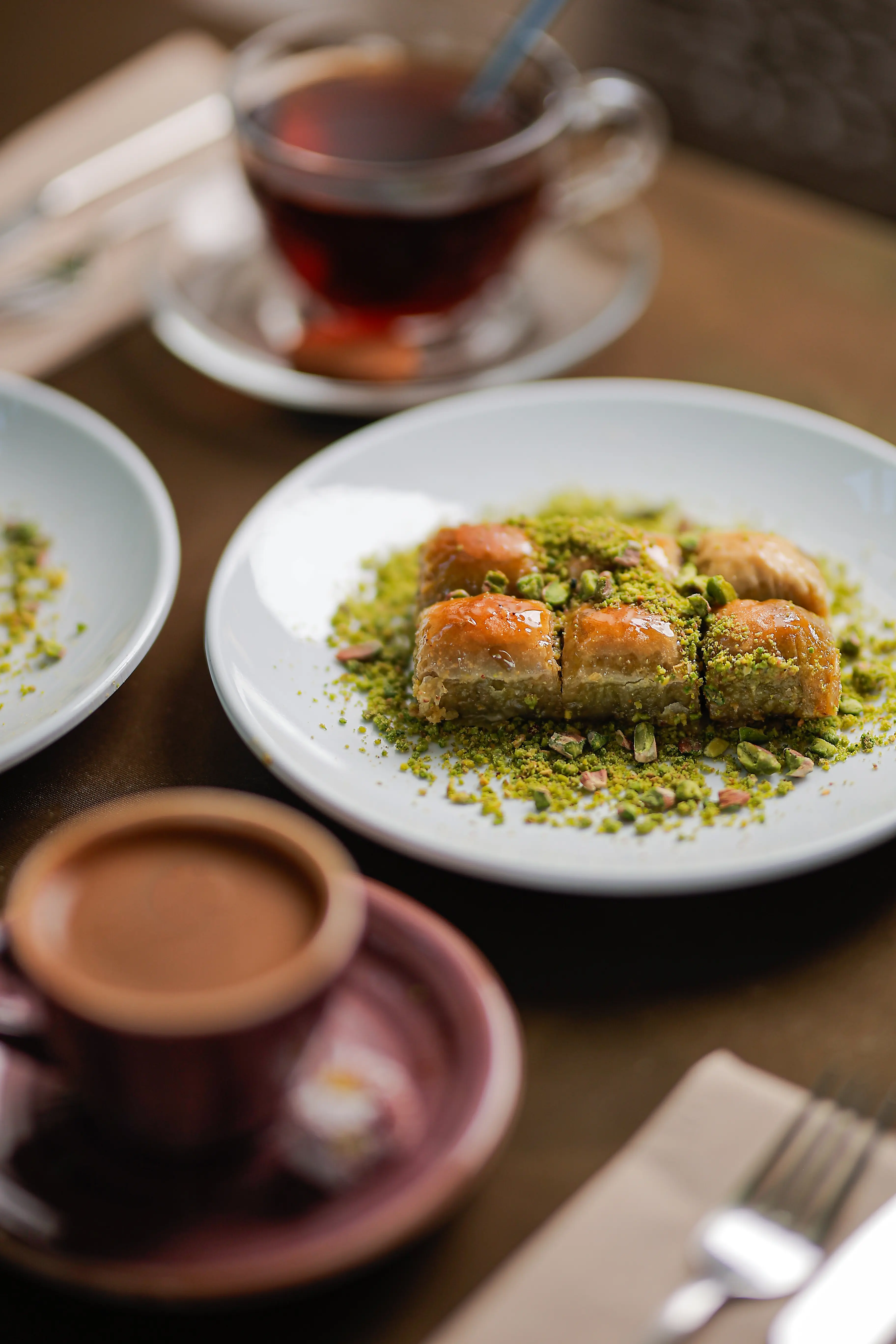 Antep Fıstıklı Mozaik Baklava